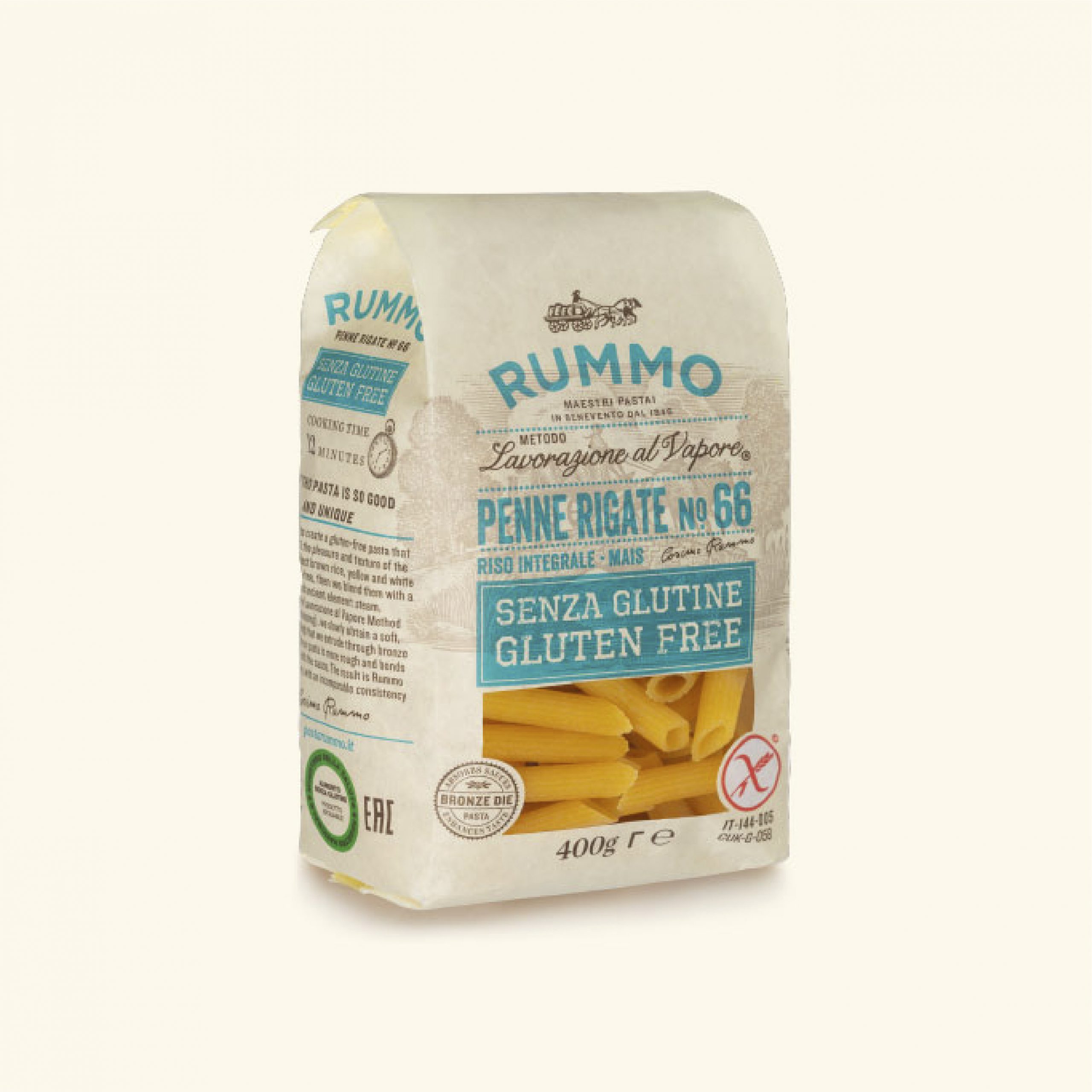 Pasta Rummo (Gluten Free) Penne rigate 500gr