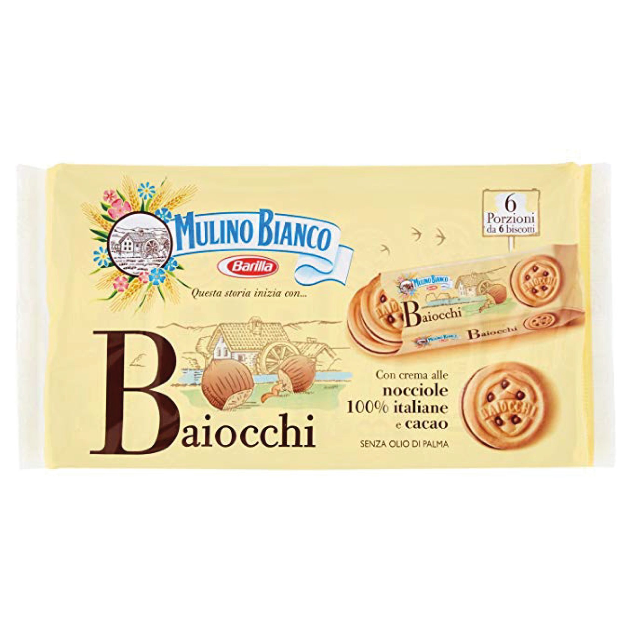 Mulino Bianco - Baiocchi snack 280gr