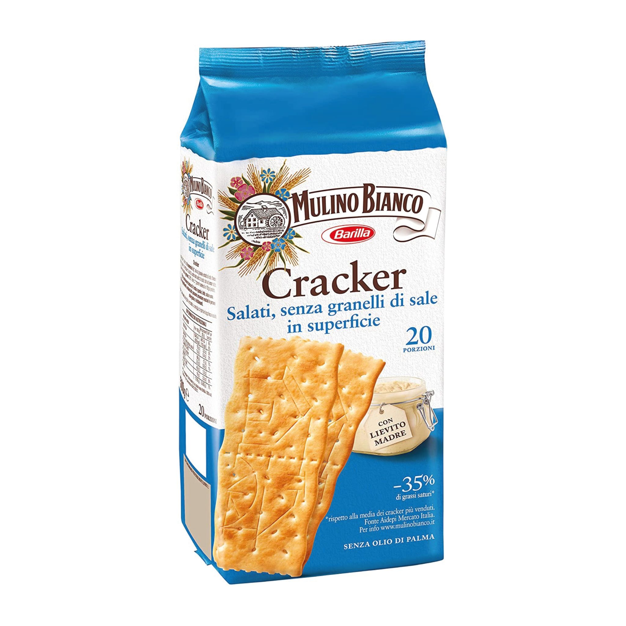 Barilla Unsalted crackers 500gr