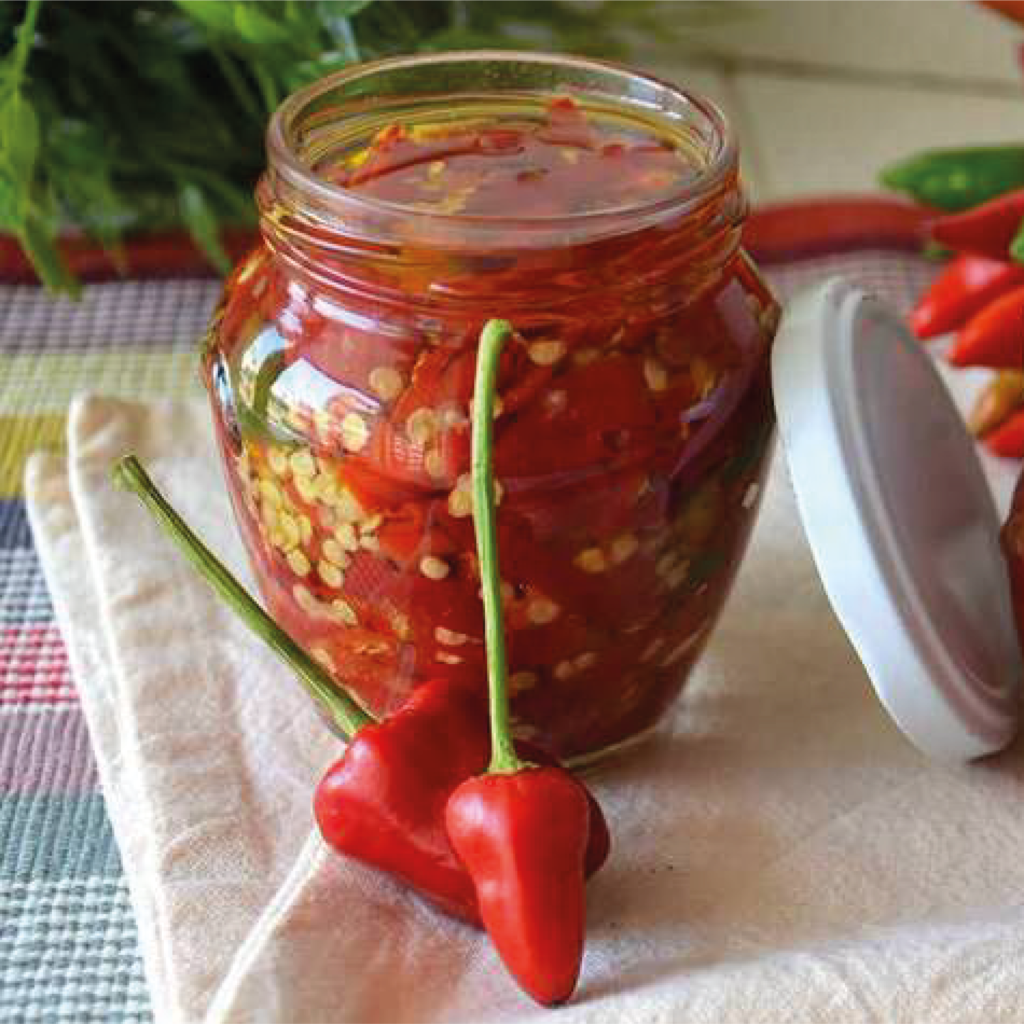 Chili peppers in oil 314ml