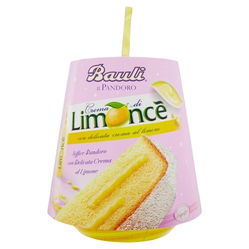 Pandoro con Crema di Limoncello (Pandoro with Limoncello Cream